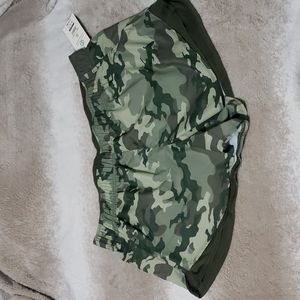 Athletic Works Core Running Shorts Camo Woman Size XXL